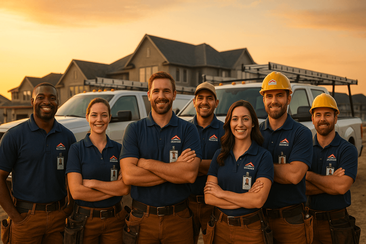 Successful roofing contractor using RoofVista platform