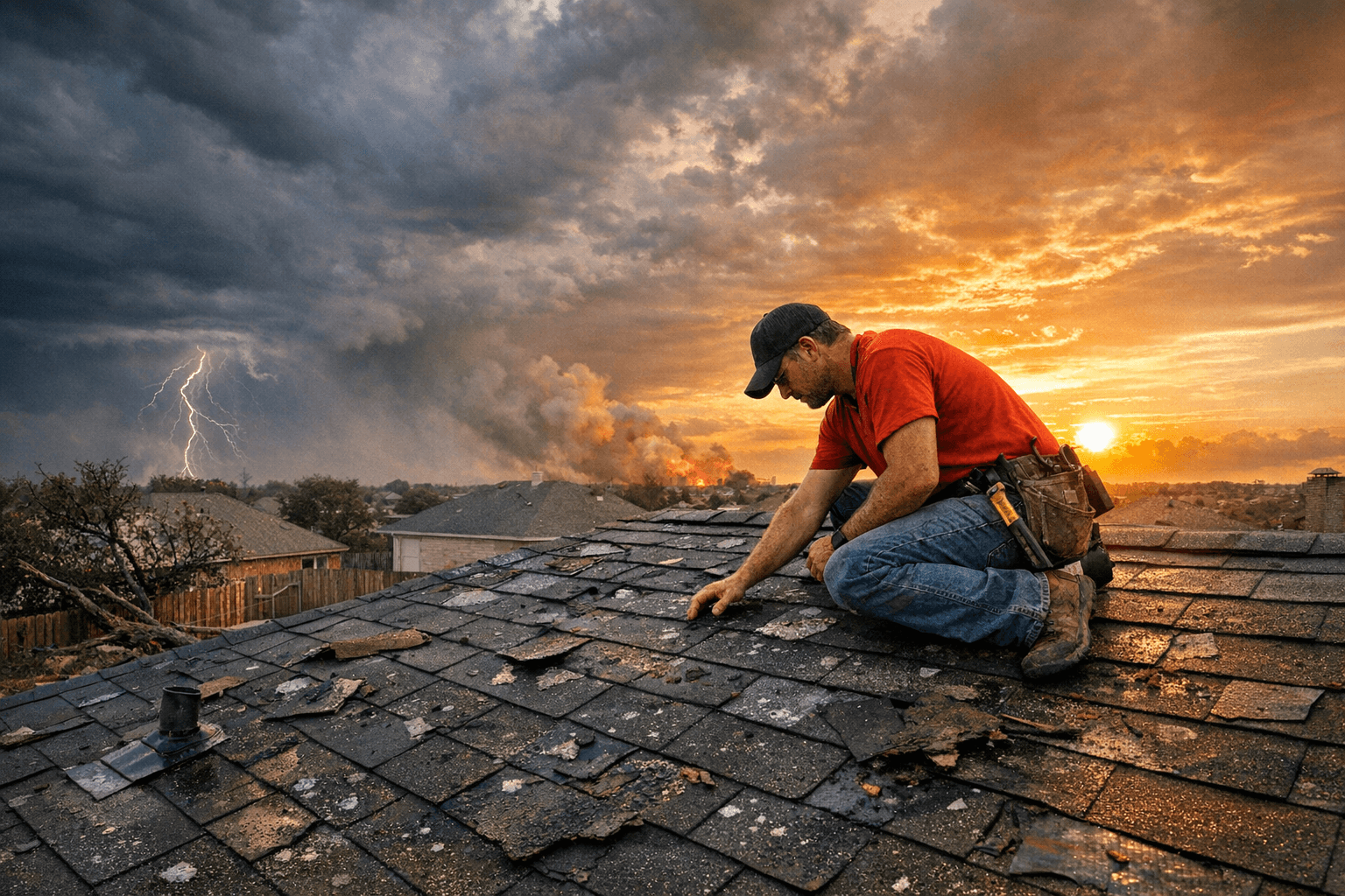 Texas residential roofing