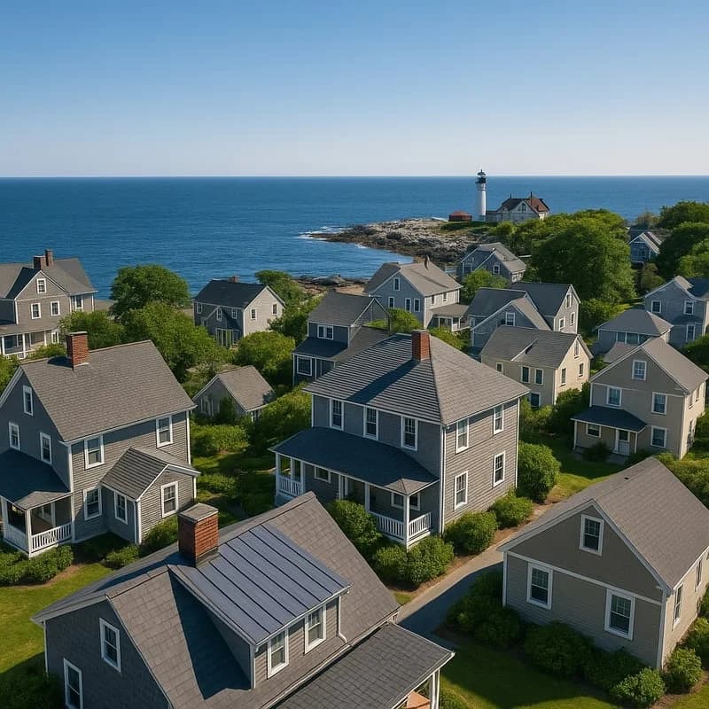 Maine residential roofing