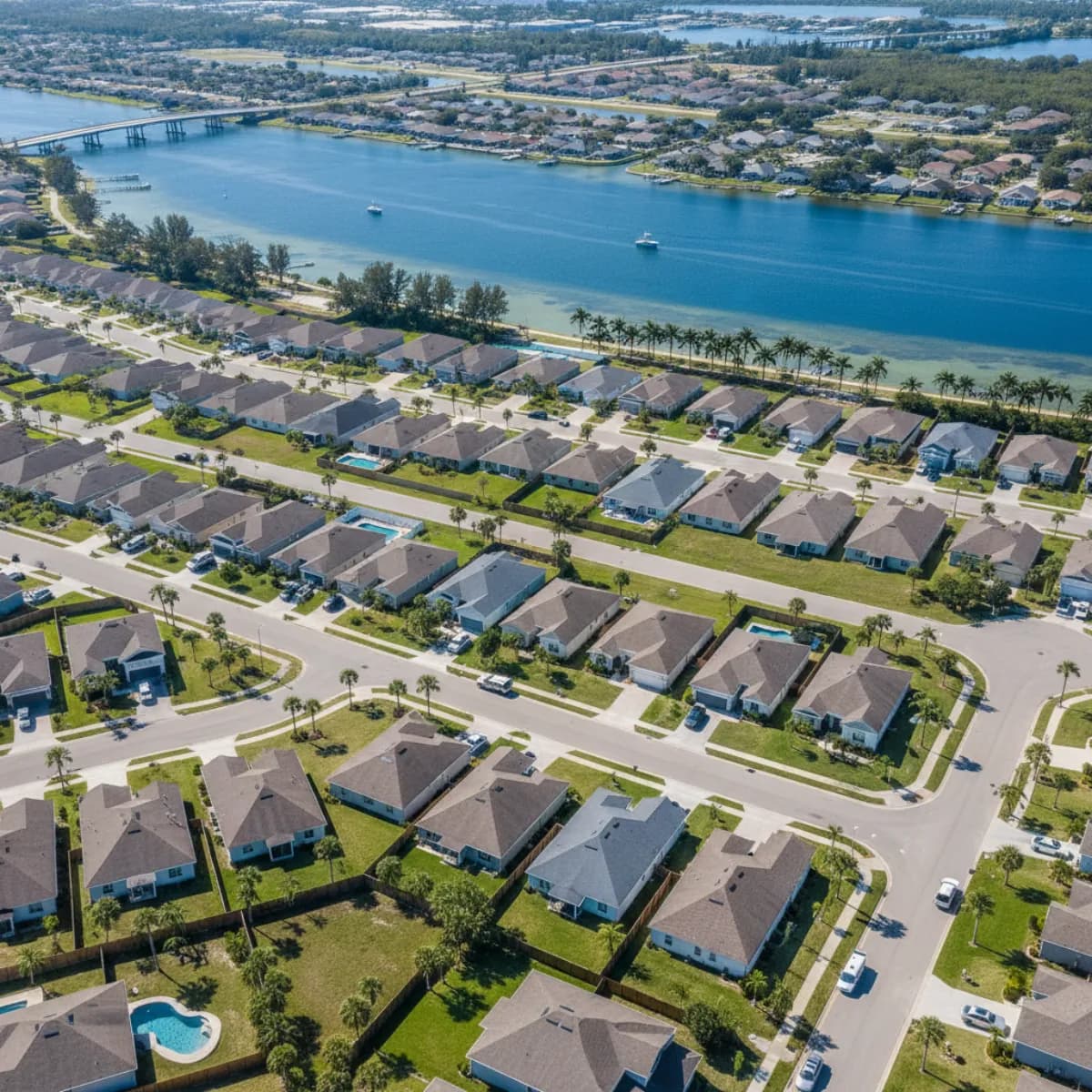 Palm Bay FL residential roofing with hurricane protection