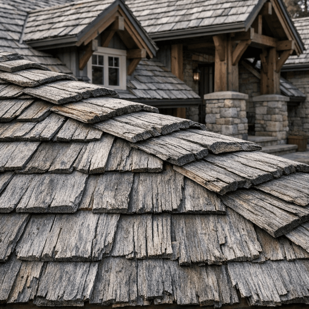 Premium Hand-Split Cedar Shake