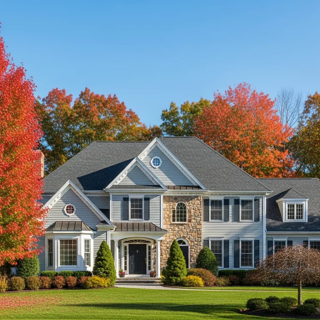 Premium shingles on Plano TX home