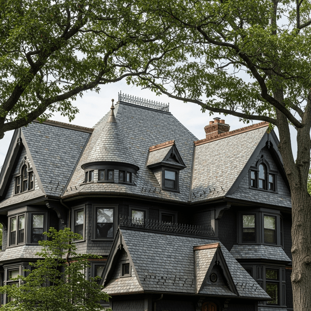 Natural Slate roof example